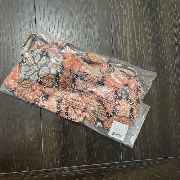 A PEA IN THE POD Maternity Swimsuit Small Multicolor NEW Floral Beach Neutral - Picture 7 of 8